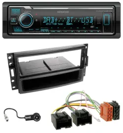 Kenwood Bluetooth MP3 DAB USB Autoradio für Chevrolet Corvette Uplander 05-13