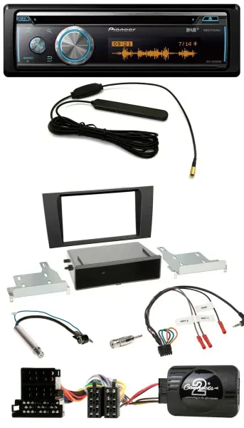 Pioneer CD USB Bluetooth DAB Lenkrad Autoradio für Audi A4 B5 1999-2001