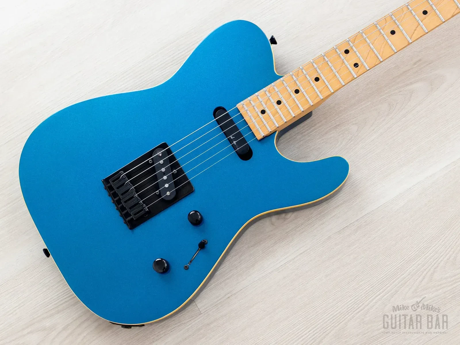 1988 Charvel by Jackson Model 7 T-Style Vintage Guitar Electric Blue, Japan