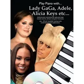 Ноты MusicSales Play Piano With Lady Gaga, Adele, Alicia Keys
