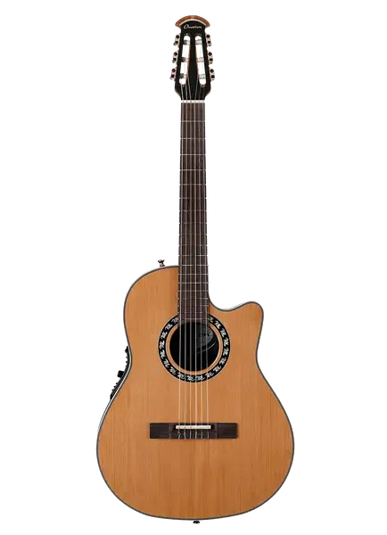 Классическая гитара с подключением Ovation 1773AX-4 Timeless Classic Nylon Mid Depth Natural