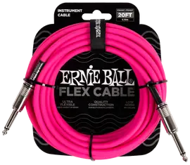 Инструментальный кабель Ernie Ball 6418 6м Flex Pink