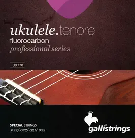 Струны для укулеле тенор Galli Strings UX770