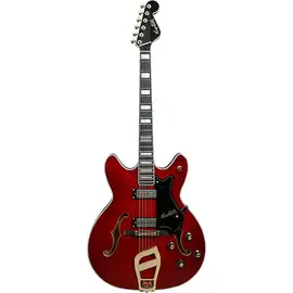 Электрогитара полуакустическая Hagstrom '67 Viking II Hollowbody Transparent Wild Cherry