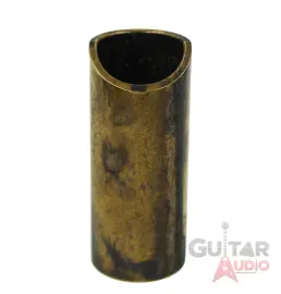 The Rock Slide, Swamp Slide, Aged Brass Guitar Slide, Large