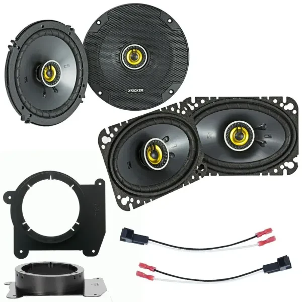1994-2004 Chevy S-10 Truck Kicker Factory Speaker Upgrade Package