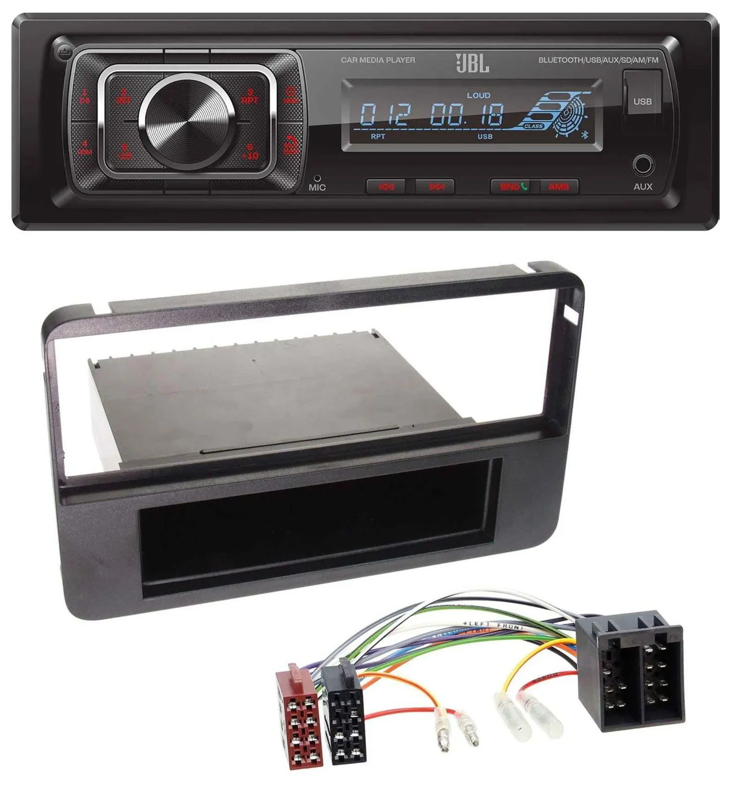 JBL SD AUX MP3 USB Bluetooth Autoradio für Alfa Romeo 159 Brera Spider 06-10