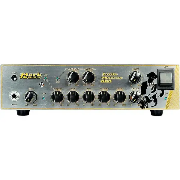 Усилитель для бас-гитары Markbass Little Marcus 800 Marcus Miller Signature 800W Bass Amp Head