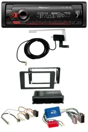 Автомагнитола Pioneer DAB, USB, MP3, Bluetooth для Audi A3 2003–2006 (8P), Symphony (активная система)