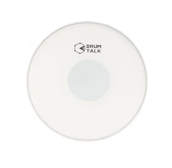 Пластик для барабана DRUM TALK 14" DTDH-14WH13BDC