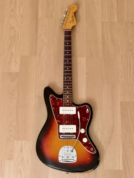 Электрогитара Fender Jazzmaster Pre-CBS Offset SS Sunburst w/case USA 1962
