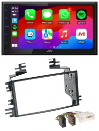 JVC Bluetooth 2DIN MP3 DAB USB Autoradio für Kia Rio Rio5 Sportage Hyundai Accen