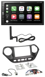 Pioneer USB 2DIN Bluetooth DAB MP3 Autoradio für Hyundai i10 ab 2013 AUX USB