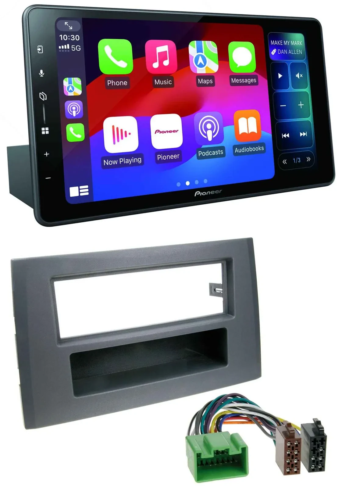 Автомагнитола Pioneer Bluetooth DAB MP3 USB для Volvo XC90 (16-pin, 2002–2014)