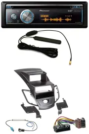 Pioneer CD USB Bluetooth DAB MP3 Autoradio für Ford Fiesta 10-17 Display schwarz