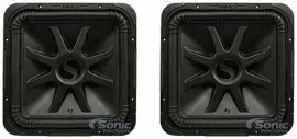 2) Kicker Solo-Baric L7S152 15" Solo-Baric L7 Series Car Audio Subwoofer