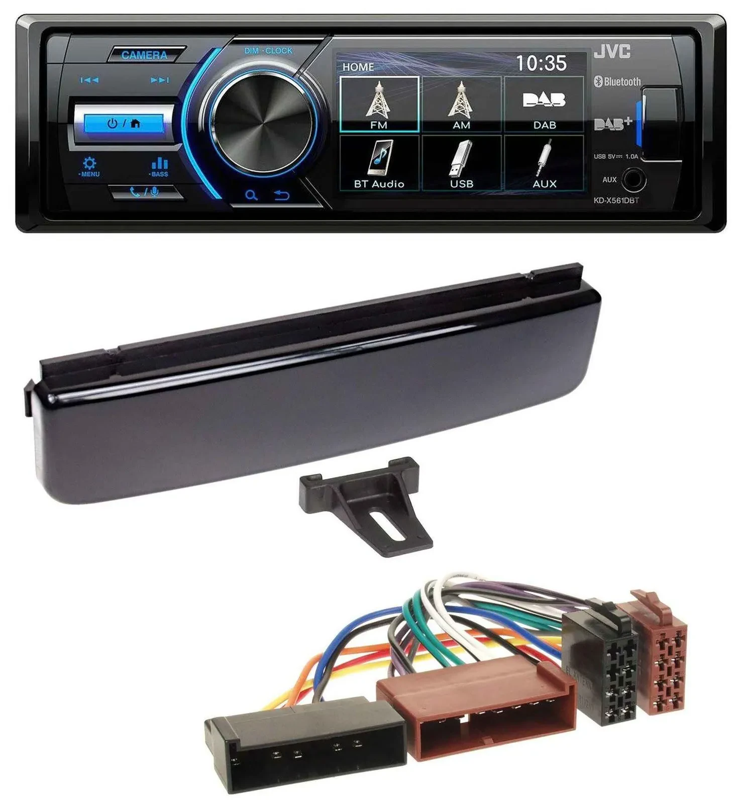 Автомагнитола для Ford JVC Bluetooth, USB, DAB, MP3