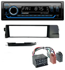 Blaupunkt Bluetooth USB DAB MP3 Autoradio für BMW 3er E46 Profiversion Rundpin