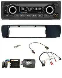 Blaupunkt Bluetooth DAB Lenkrad USB Autoradio für BMW X3 04-10 E83 seitlich
