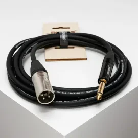 Коммутационный кабель SHNOOR IC124-XMJM-6m Black 6 м