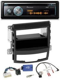 Pioneer Lenkrad DAB USB CD Bluetooth Autoradio für SsangYong Korando CK 10-13 Te