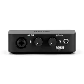 Rode AI-1 Studio-Quality USB Audio Interface, Bundle with TAPH100 Headphones and