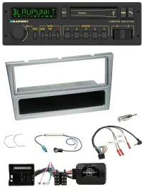 Blaupunkt USB DAB Bluetooth Lenkrad Autoradio für Opel Corsa C Tigra Meriva silb