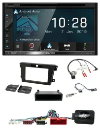Kenwood DAB TMC USB 2DIN Lenkrad Bluetooth Navigation für Mazda CX-7 2008-2010