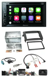 Pioneer Lenkrad USB DVD Bluetooth DAB 2DIN Autoradio für Mercedes Vito Viano W63