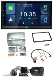 JVC DAB Bluetooth Lenkrad USB 2DIN Autoradio für Alfa Romeo 159 Brera Spider