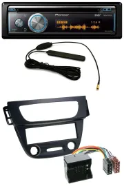 Автомагнитола Pioneer CD/USB/Bluetooth/DAB/MP3 для Renault Megane 3 (2009–2014) Quadlock