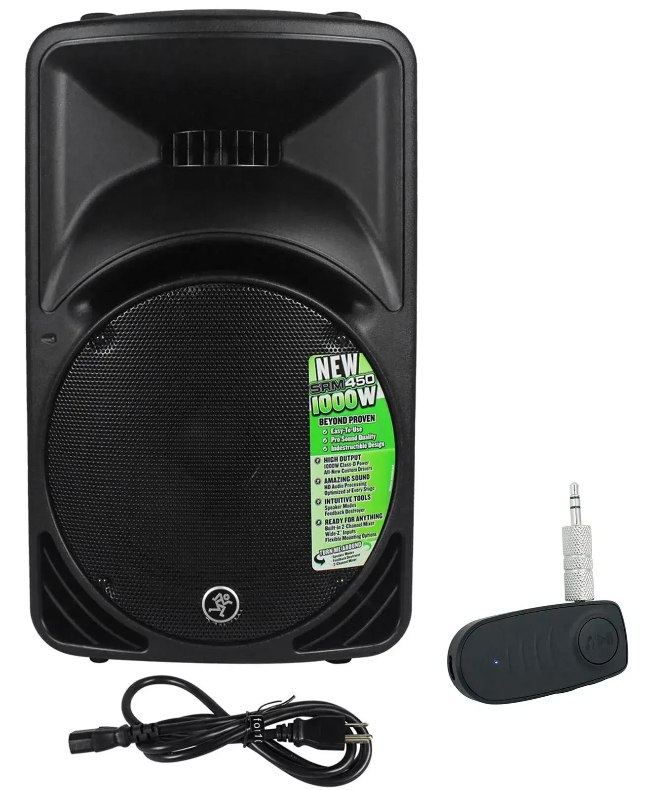 Активная акустическая система Mackie SRM450V3 Black с аксессуарами