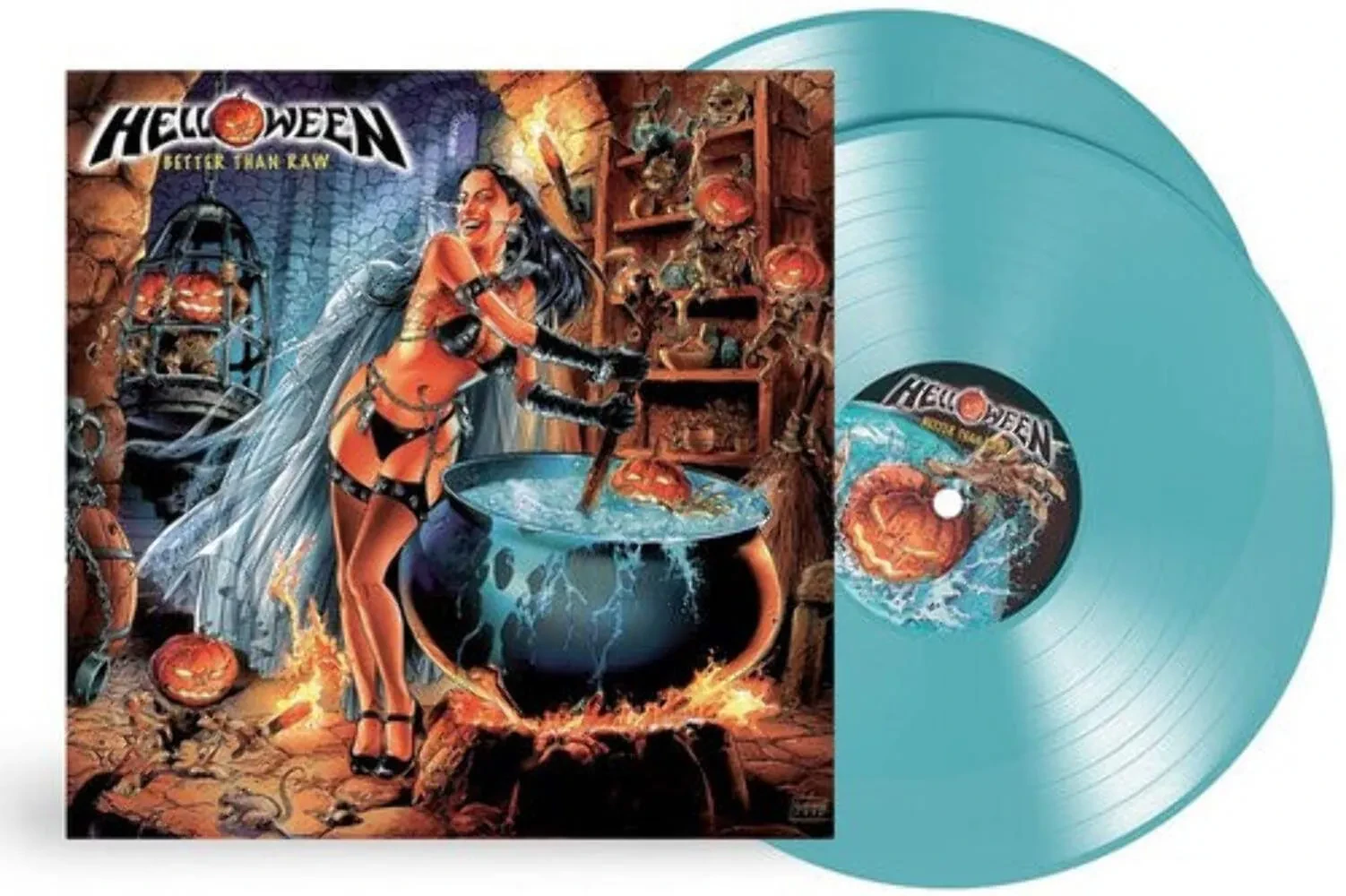 HELLOWEEN Better Than Raw (Turquoise) LP