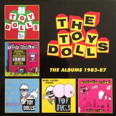 THE TOY DOLLS - The Albums 1983-87: 5CD Boxset (5CD, Box)