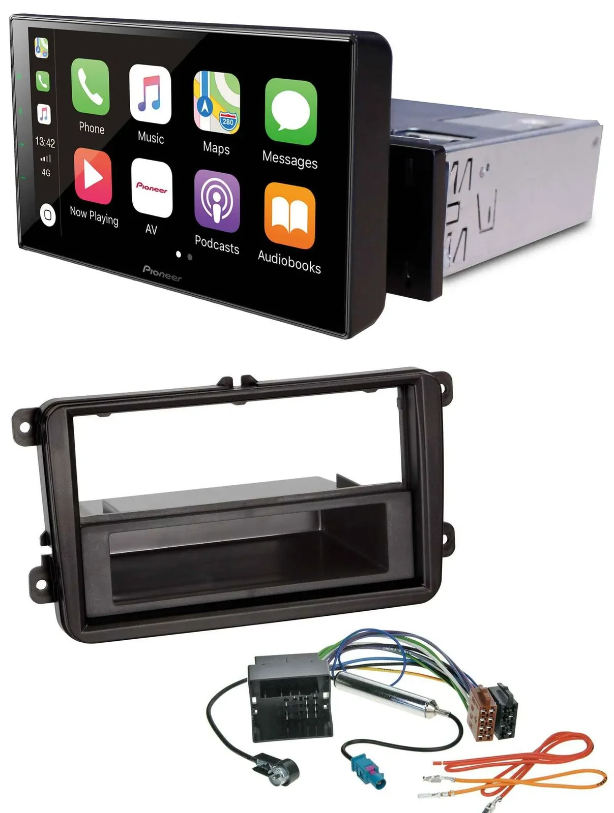 Pioneer Bluetooth MP3 DAB USB Autoradio für VW Transporter T5 T6 Caravelle Multi