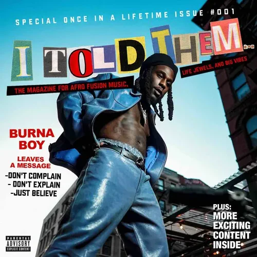 Виниловая пластинка Burna Boy - I Told Them... [New Vinyl LP]