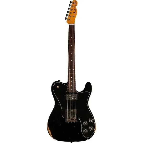 Электрогитара Fender Custom Shop Limited Edition 70s Tele Custom Relic Aged Black