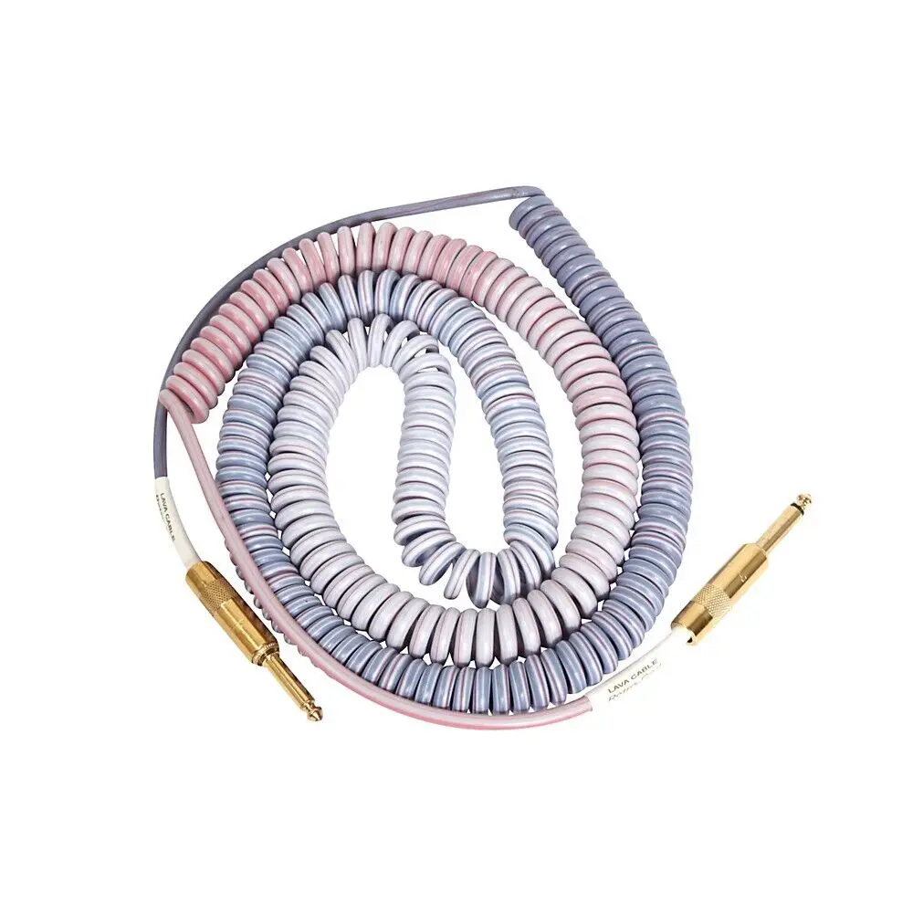 Инструментальный кабель Lava LCMCLCS Morph Coil Cable Silent Pinks Brown Blue 7.6 м