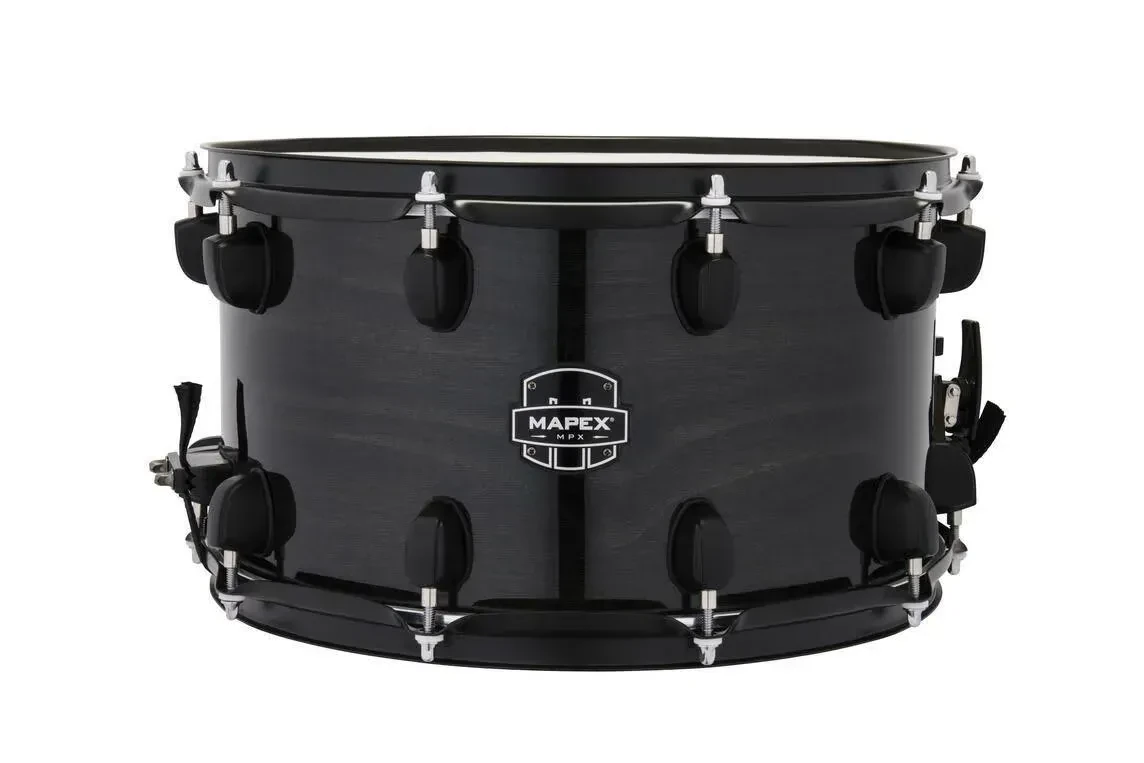 Малый барабан Mapex MPX Maple Poplar 14x8 Transparent Midnight Black