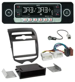 Dietz USB DAB MP3 Bluetooth Autoradio für Hyundai ix20 (ab 10) man. Klima