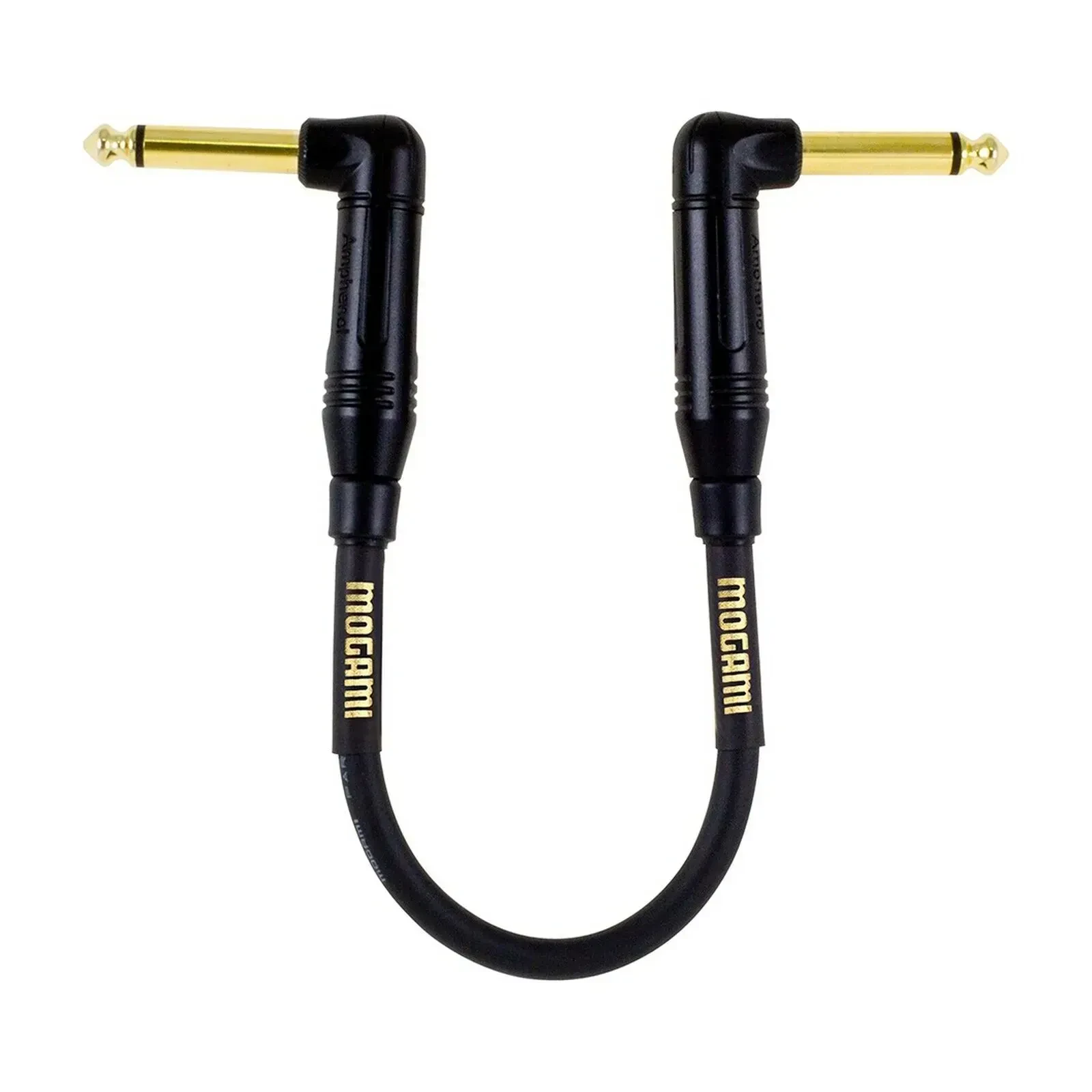 Патч-кабель инструментальный Mogami GOLD INSTRUMENT-06RR Black 0.15 м