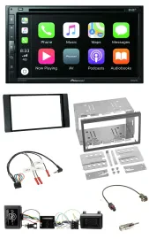Pioneer DVD 2DIN Lenkrad DAB Bluetooth USB Autoradio für Ford Kuga 2008-12 schwa