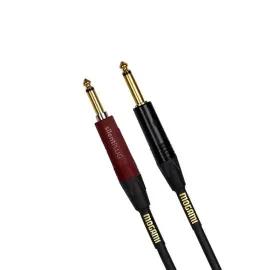 Mogami Gold Inst Silent S-10 Instrument Cable with Neutrik Silent Straight 10ft
