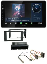 Kenwood MP3 Bluetooth USB DAB Autoradio für Audi A3 (8P 03-06) Symphony ISO