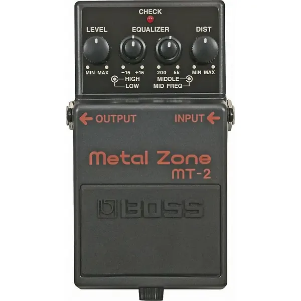 Педаль эффектов для электрогитары BOSS MT-2 Metal Zone