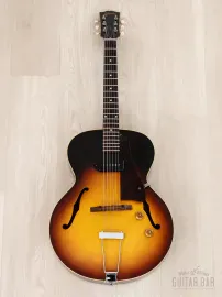 Электрогитара полуакустическая Gibson ES-125 Hollow P90 Sunburst w/case USA 1958