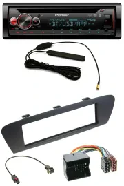 Автомагнитола для Renault Scenic (с 2012) Pioneer USB, DAB, Bluetooth, CD, MP3, коричневый