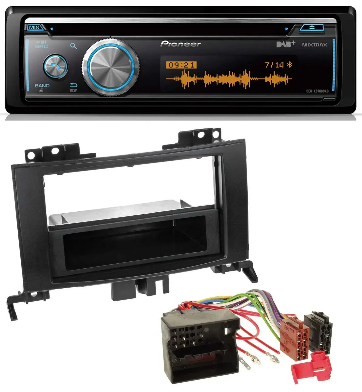 Автомагнитола Pioneer MP3 DAB USB CD Bluetooth для Mercedes Sprinter (с 2006)