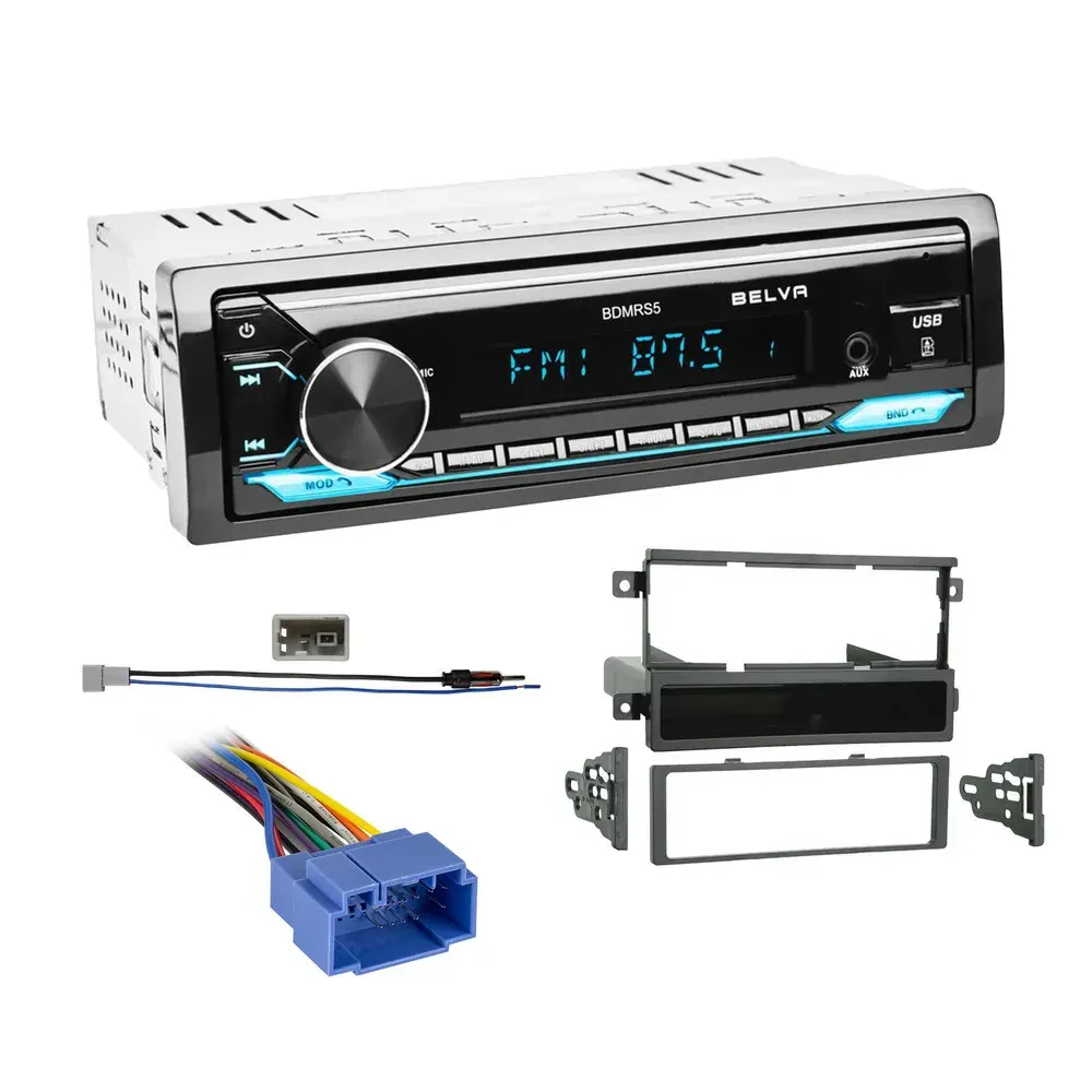 Комплект установки автомагнитолы для Honda Element 2005–2011 Belva BDMRS5 Single DIN (без усилителя)