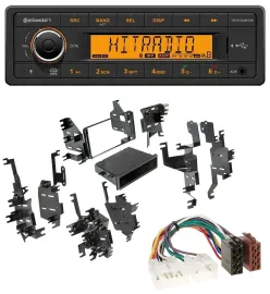 Continental MP3 Bluetooth AUX USB Autoradio für Toyota Highlander MR2 Sequoia Ya